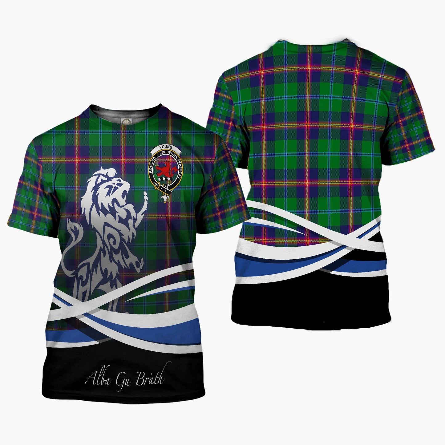 Printivon Young Clan Crest Alba Gu Brath T Shirt Scotland Gift