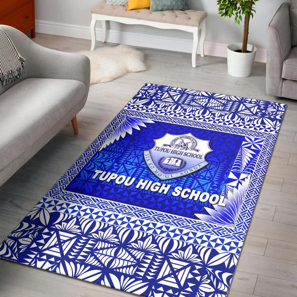 Tonga Tupou High School Area Rugs Simplified Version
