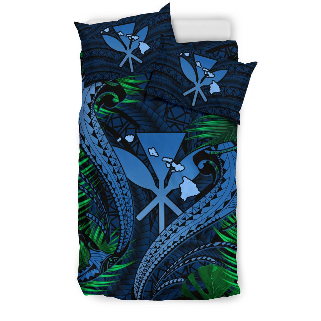 Hawaii Shark Polynesian Tropical Bedding Set Pastel