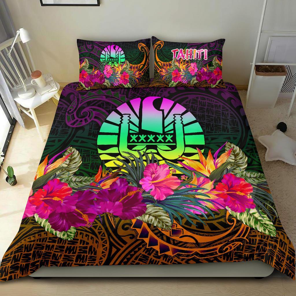 Tahiti Bedding Set Summer Hibiscus