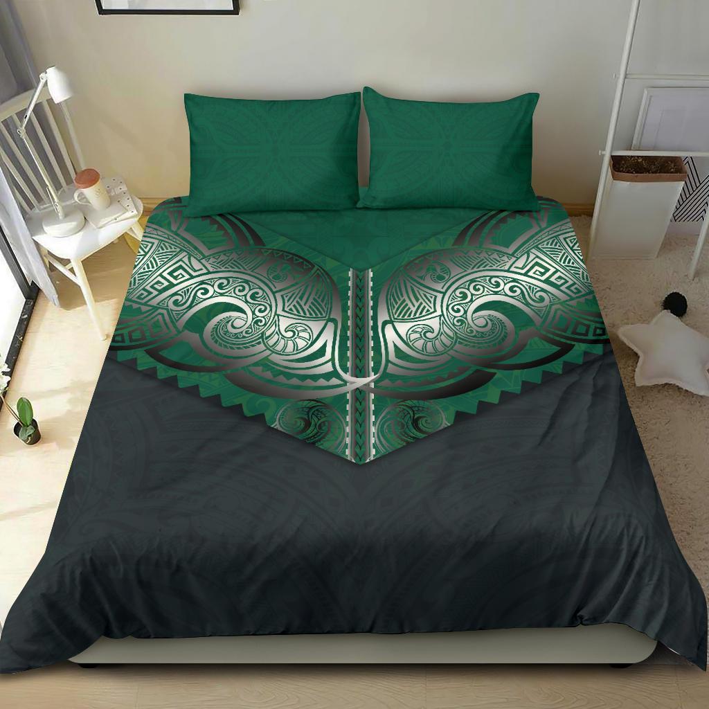 Koru Polynesian Tattoo Bedding Set