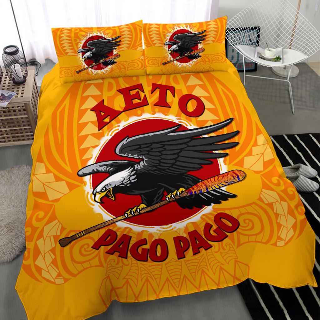 American Samoa Bedding Set Aeto Pago Pago