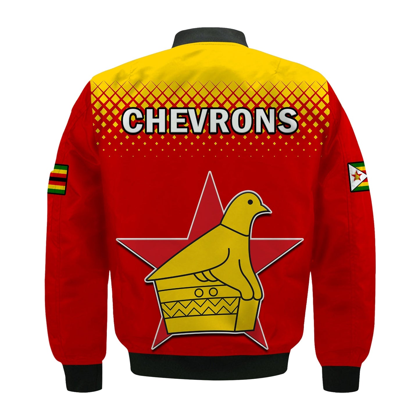 Zimbabwe Cricket Bomber Jacket The Chevrons ODI Style