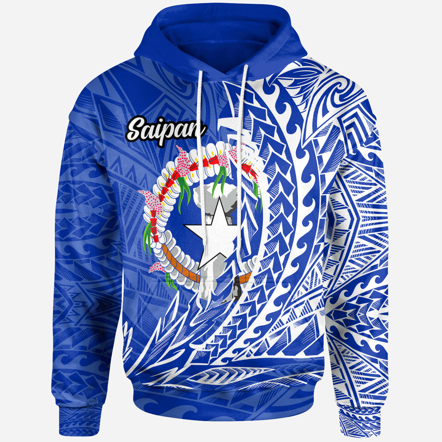 Northern Mariana Islands Hoodie Saipan Wings Style