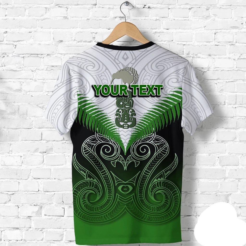 Custom Personalised New Zealand Rugby Shirt, All Star Kiwi Rugby Maori Manaia T Shirt