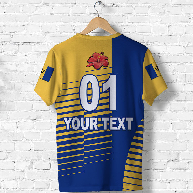 Custom Barbados Cricket Pride T Shirt Simple Style LT8