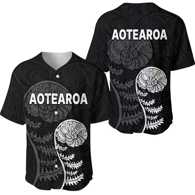 Aotearoa Silver Fern Baseball Jersey