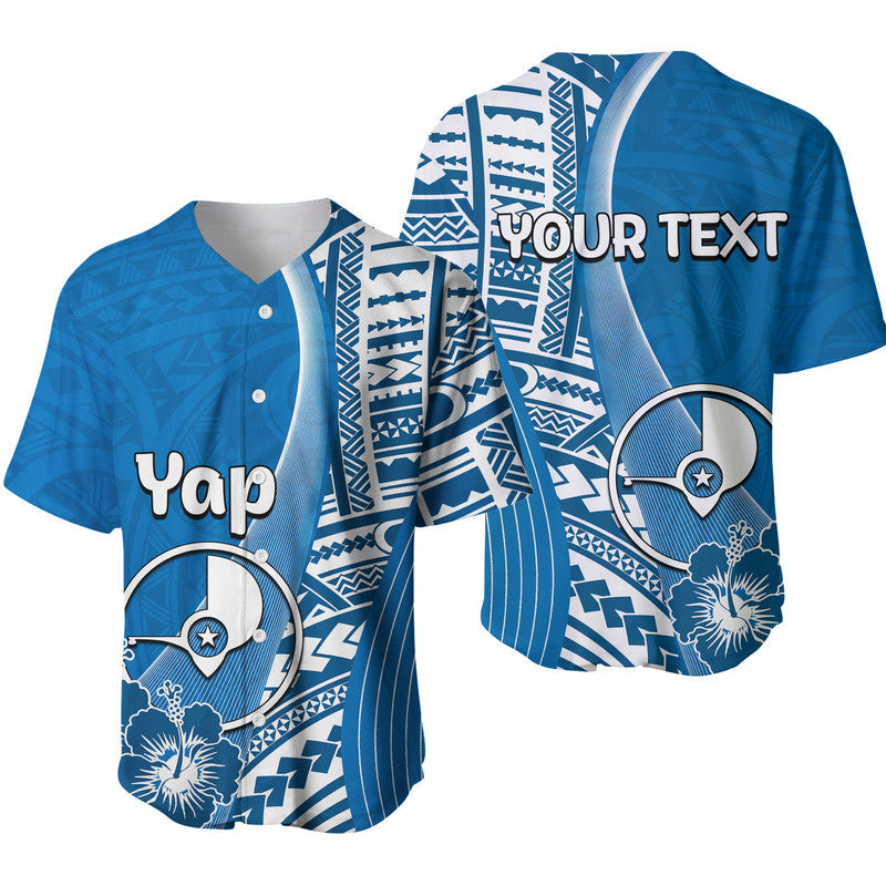 Custom Personalised Yap Of Micronesia Baseball Jersey Vibe Style