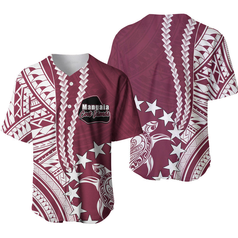Cook Islands Mangaia Polynesian Baseball Jersey