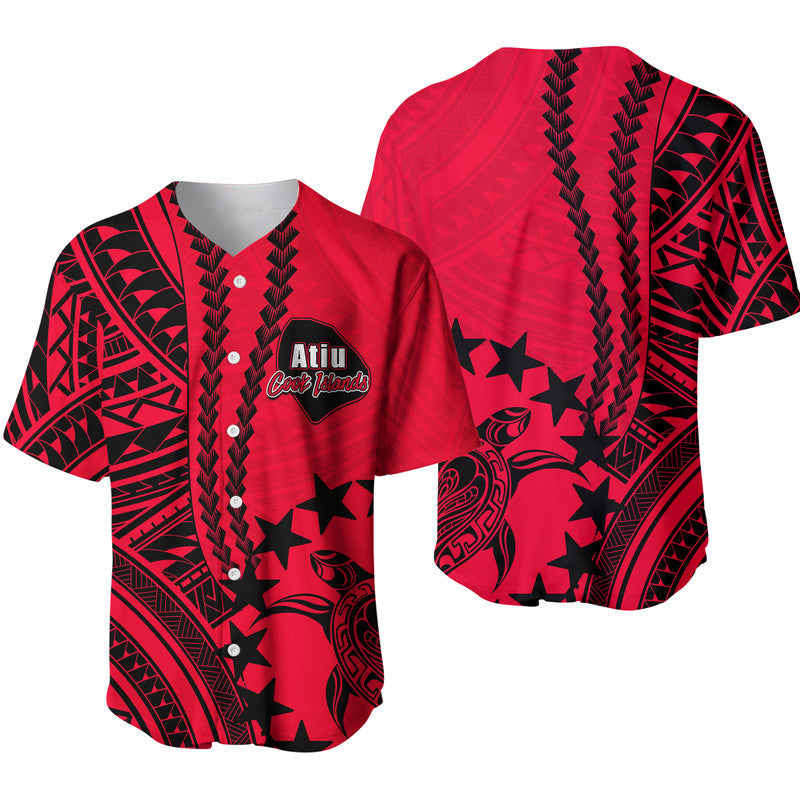 Cook Islands Atiu Polynesian Baseball Jersey