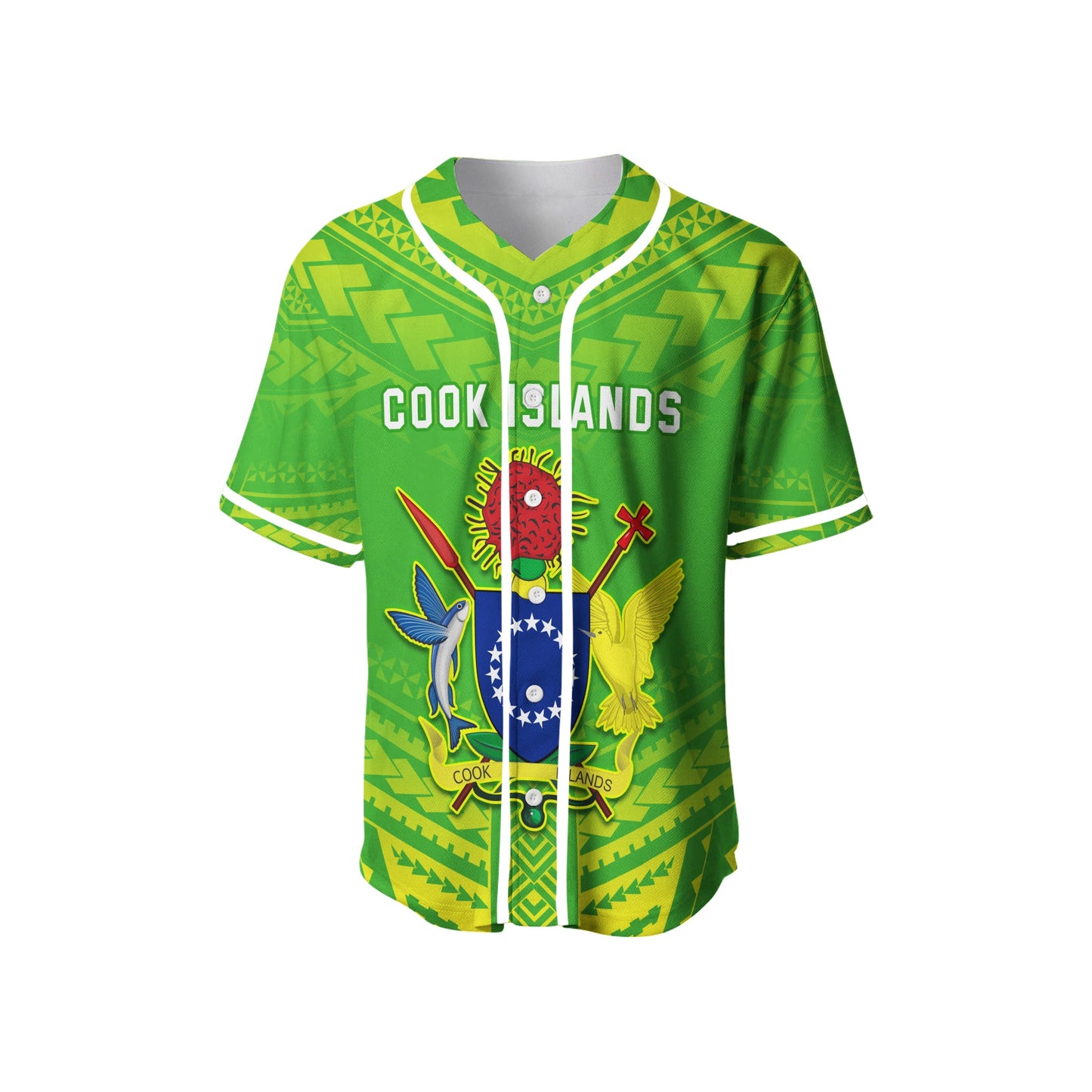 Cook Islands Baseball Jersey Fresh Life 02