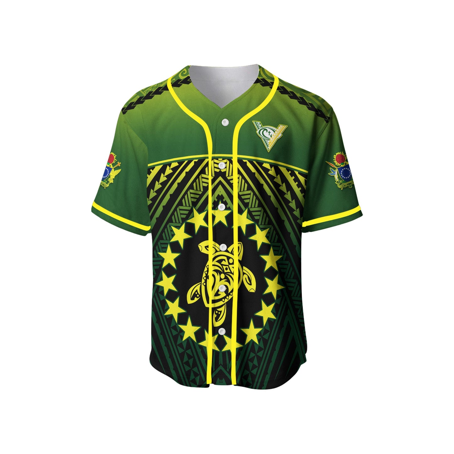 The Kuki's Baseball Jersey Cook Islands Rugby