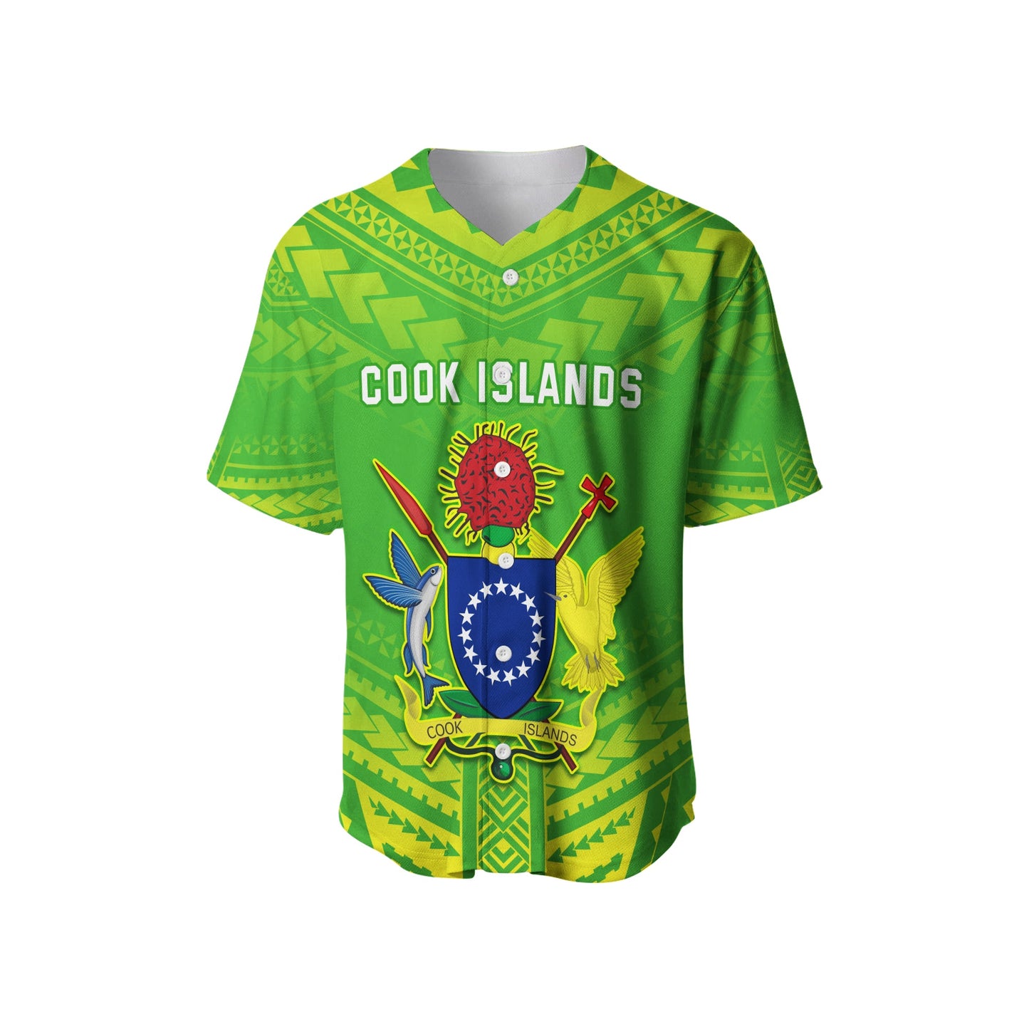 Cook Islands Baseball Jersey Fresh Life