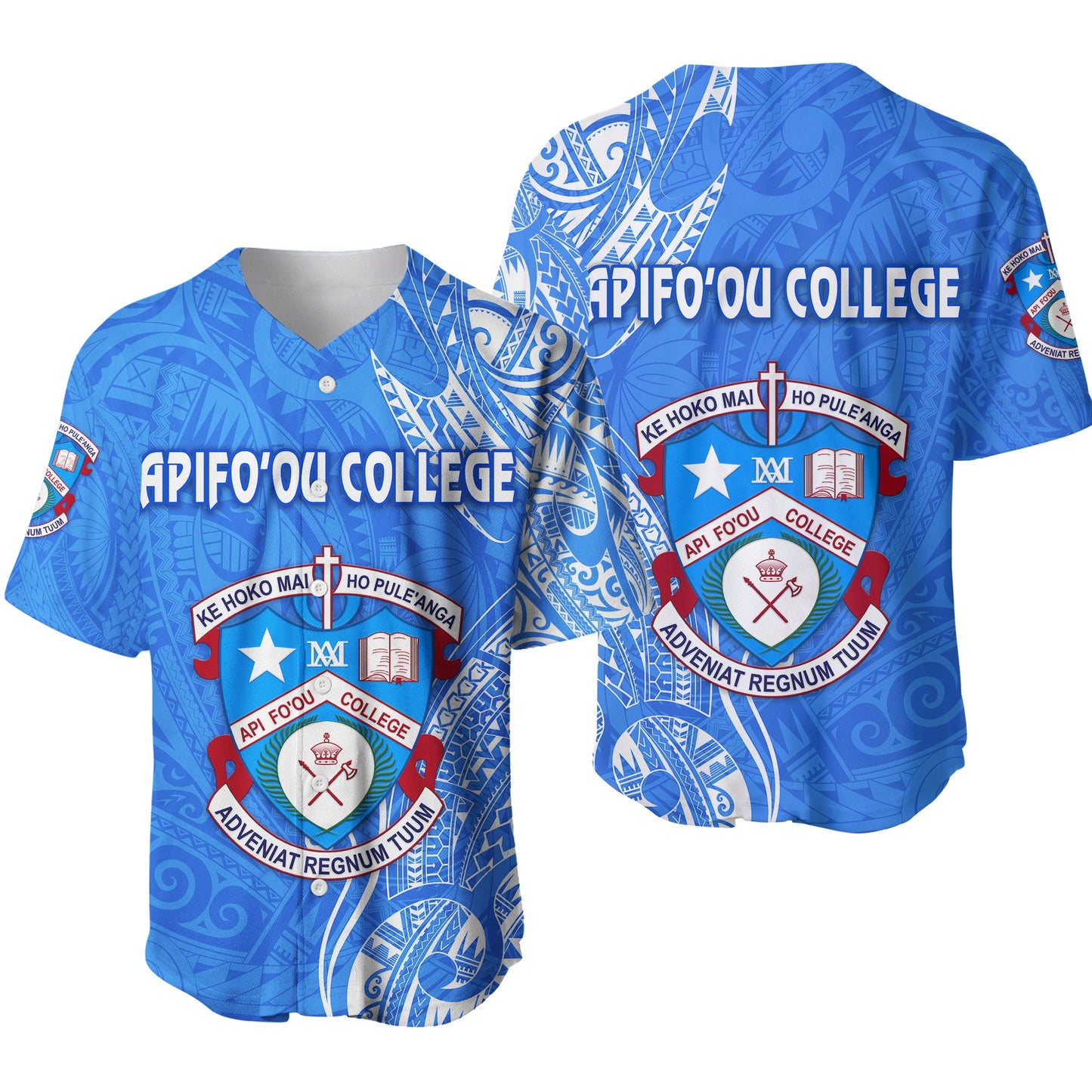Tonga Apifoou College Baseball Jersey Simple Vibes