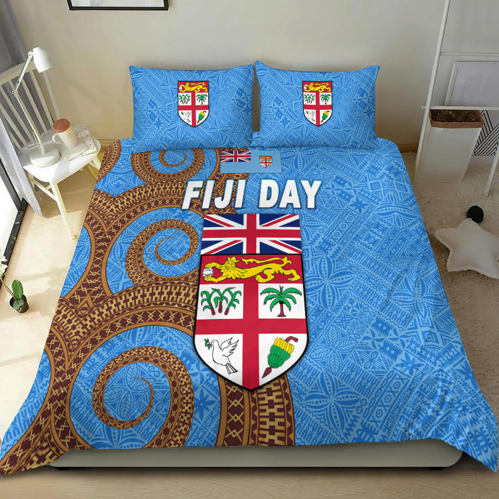 Fiji Day Bedding Set Independence Anniversary Simple Style