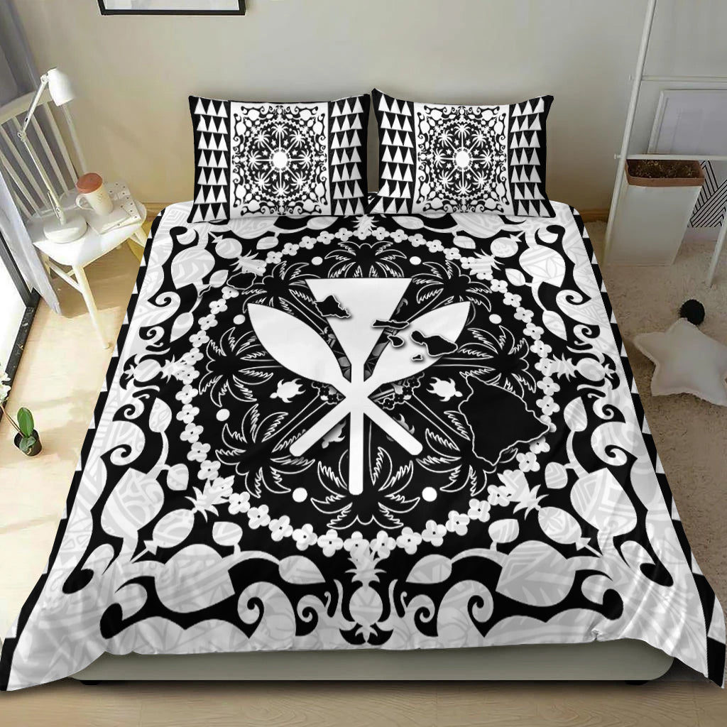 Hawaii Bedding Set Kanaka Maoli No.3 White Style