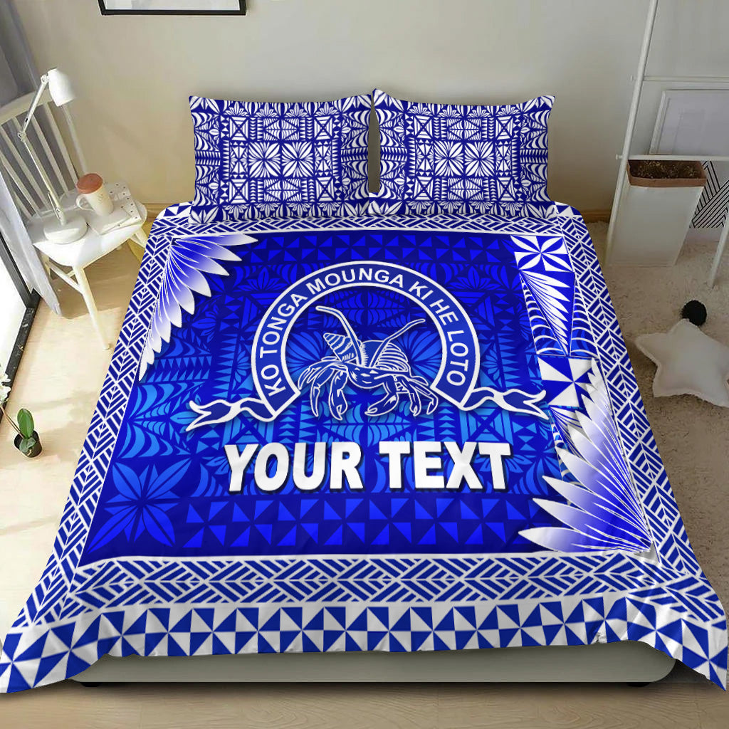 (Custom Personalised) Tonga Queen Salote College Bedding Set Simplified Version