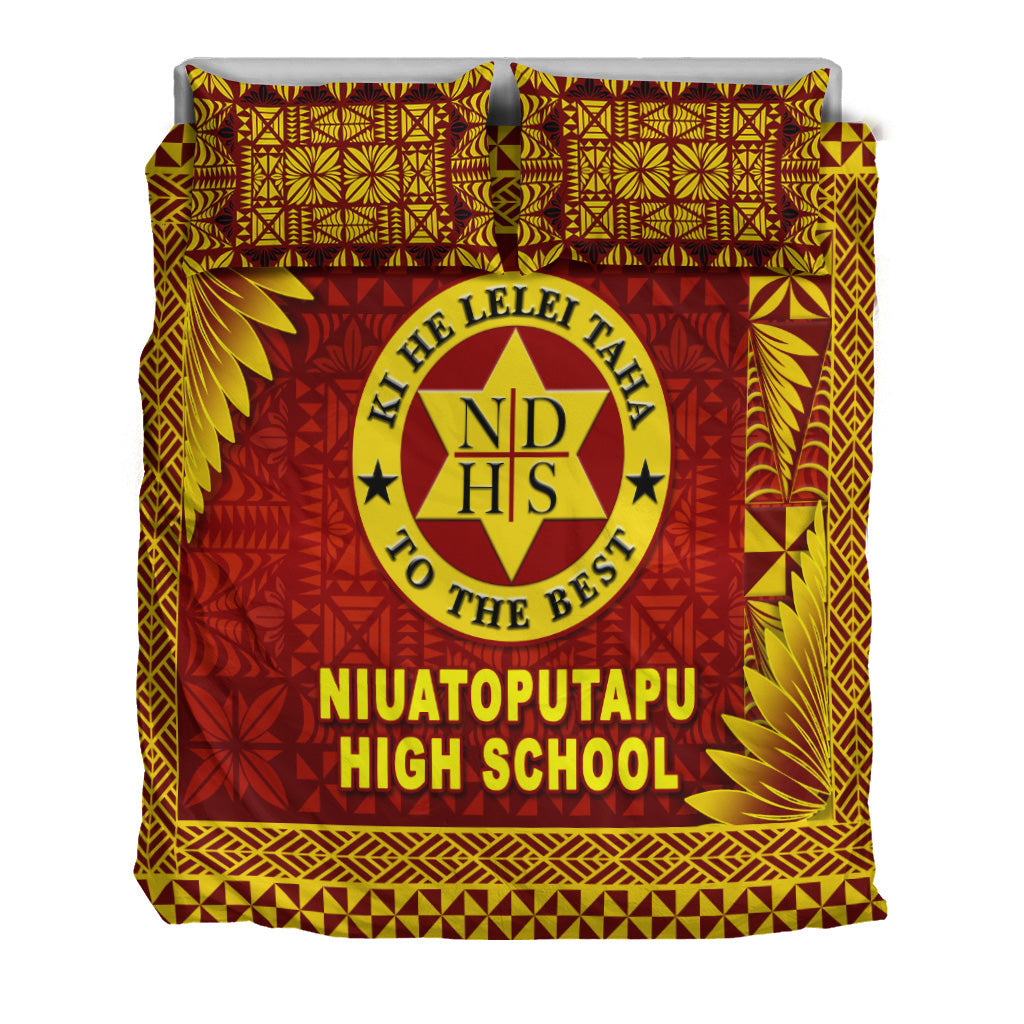 Tonga Niuatoputapu High School Bedding Set Simplified Version