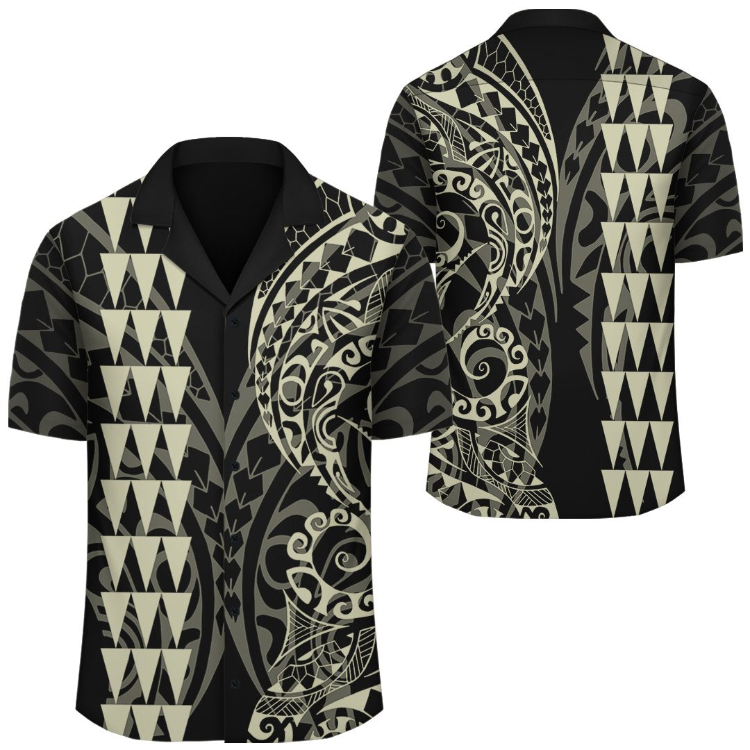 Kakau Polynesian Tribal Hawaiian Shirt