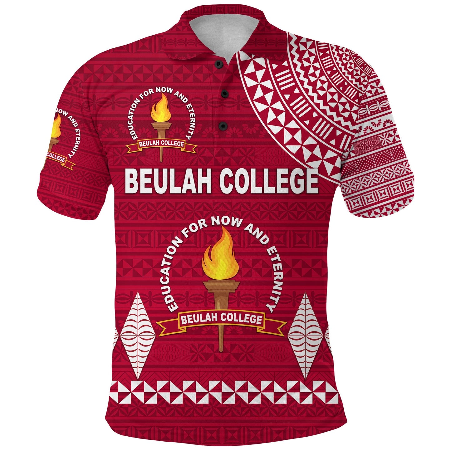 Lisia Moala Tonga Beulah College Polo Shirt Simple Style