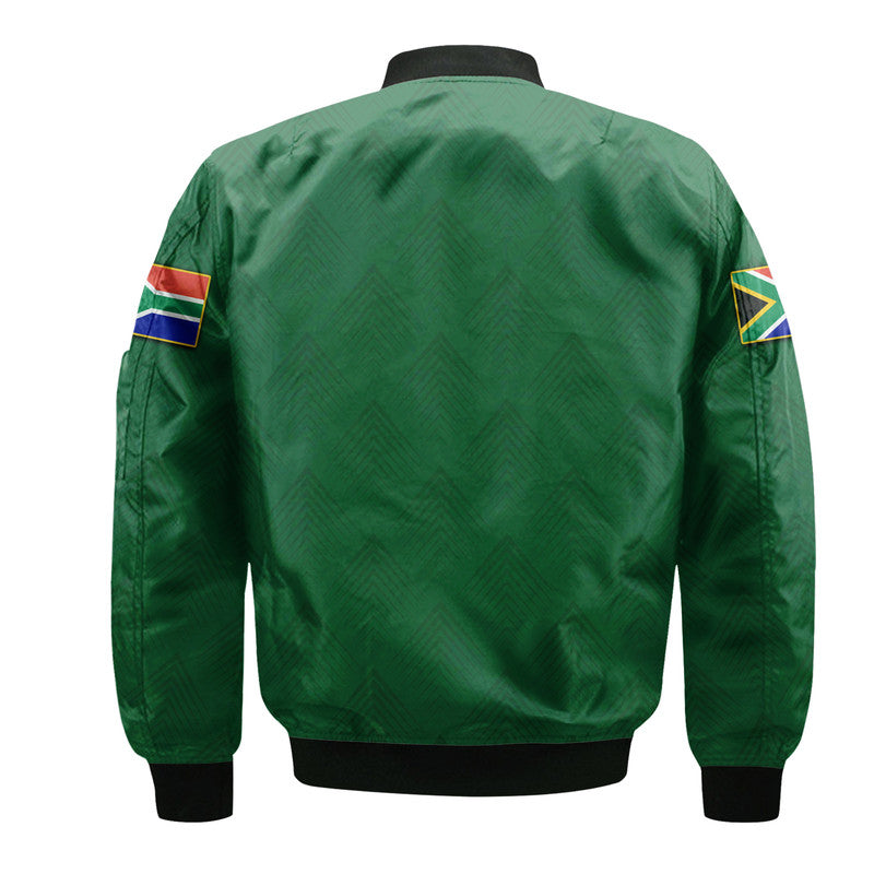 South Africa National Cricket Team Bomber Jacket Proteas Sport Green Style