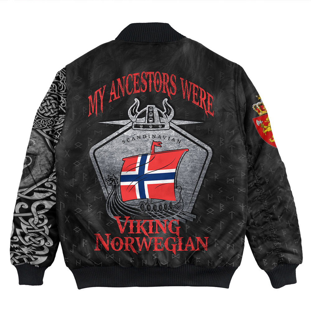 Viking Clothing Viking Norway Drakkar Bomber Jacket