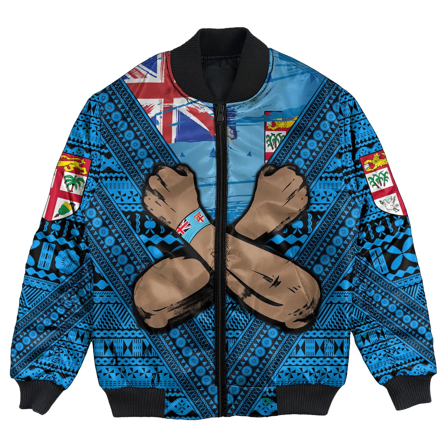 Fiji Bula Flag Bomber Jacket