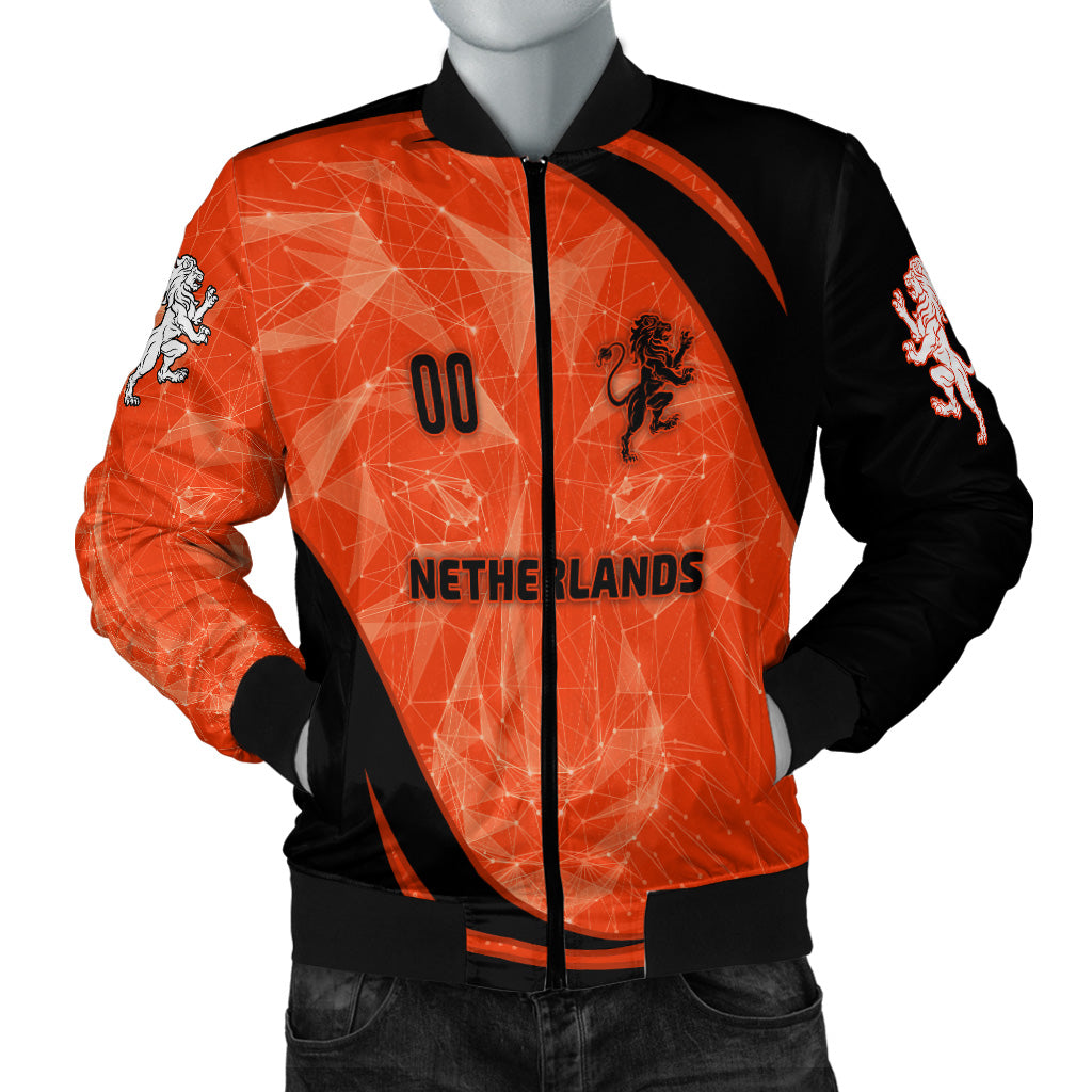 (Custom Personalised) The Netherlands Football 2021 Men's Bomber Jacket Sport Style
