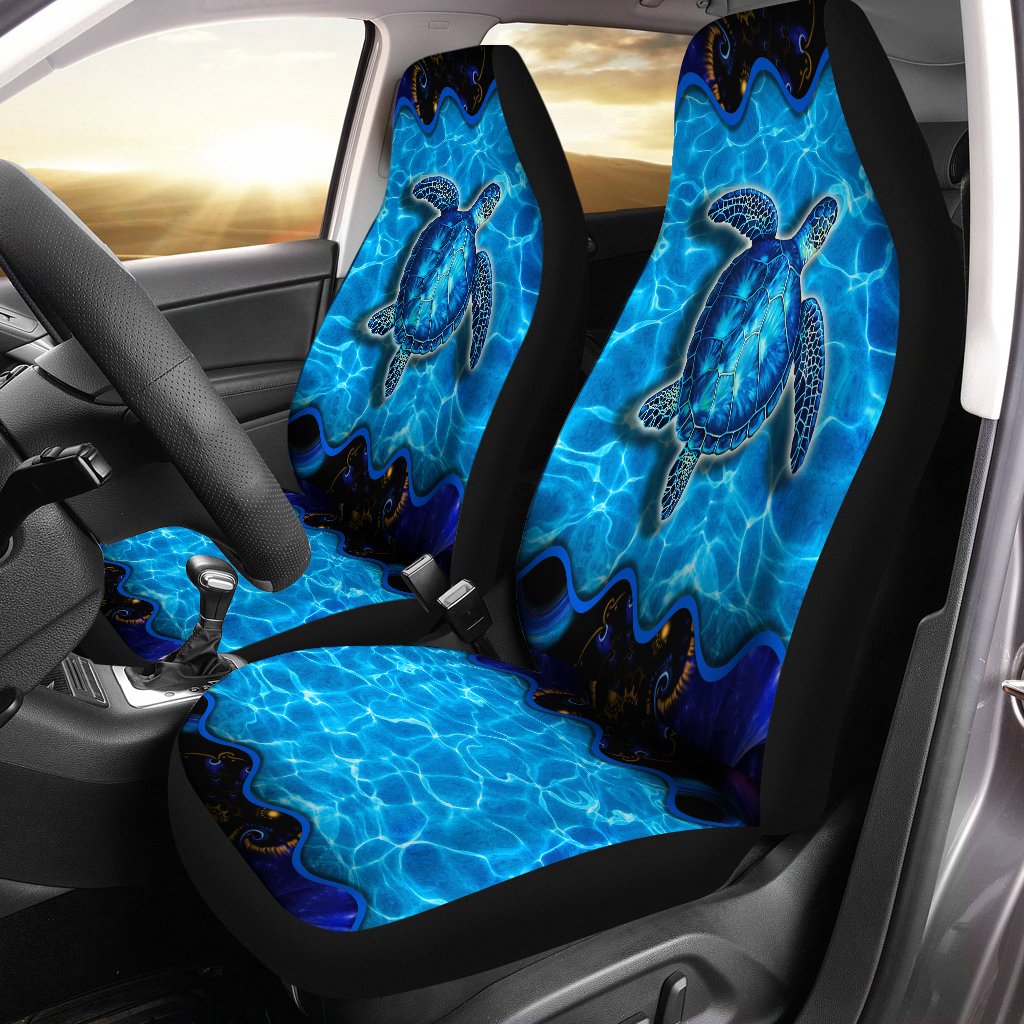 Hawaii Sea Turtle Car Seat Cover Mysterious Ocean AH