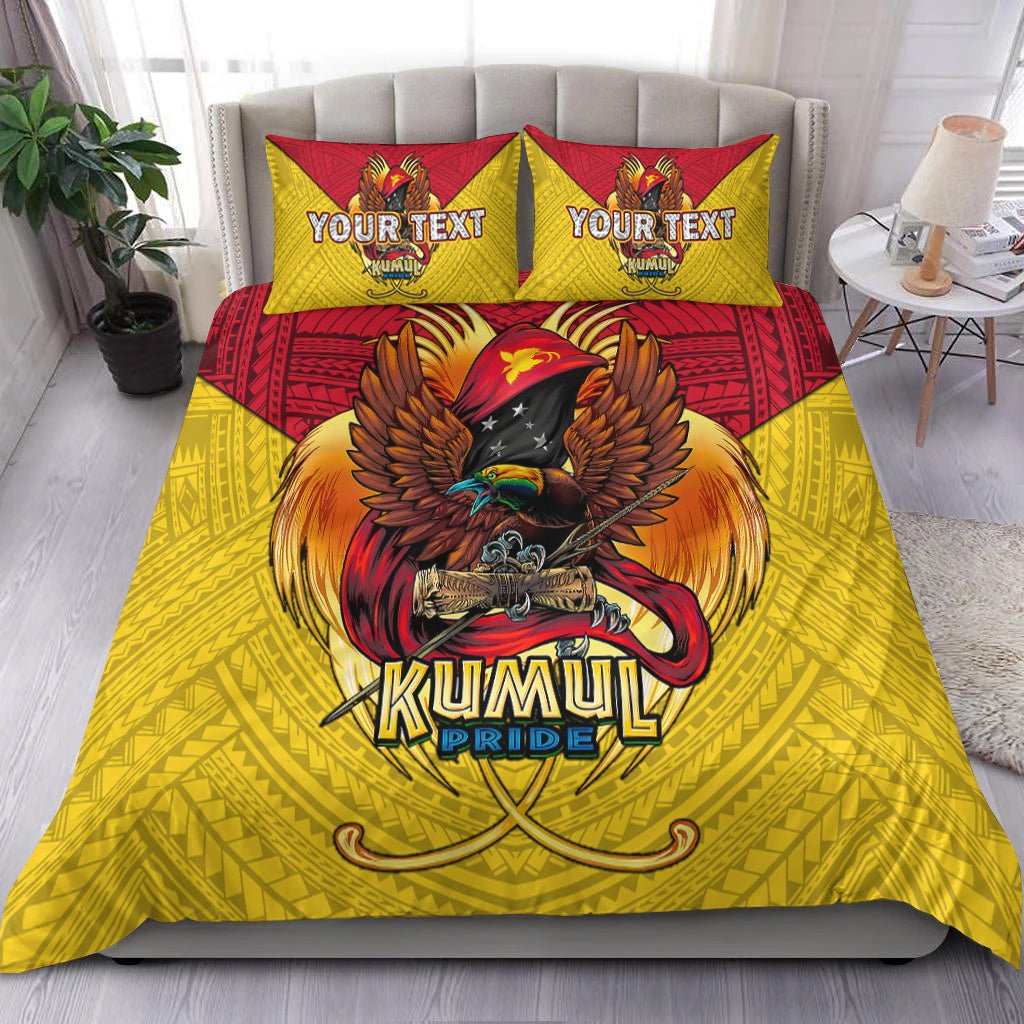 (Custom Personalised) Papua New Guinea Rugby Kumul Pride Bedding Set