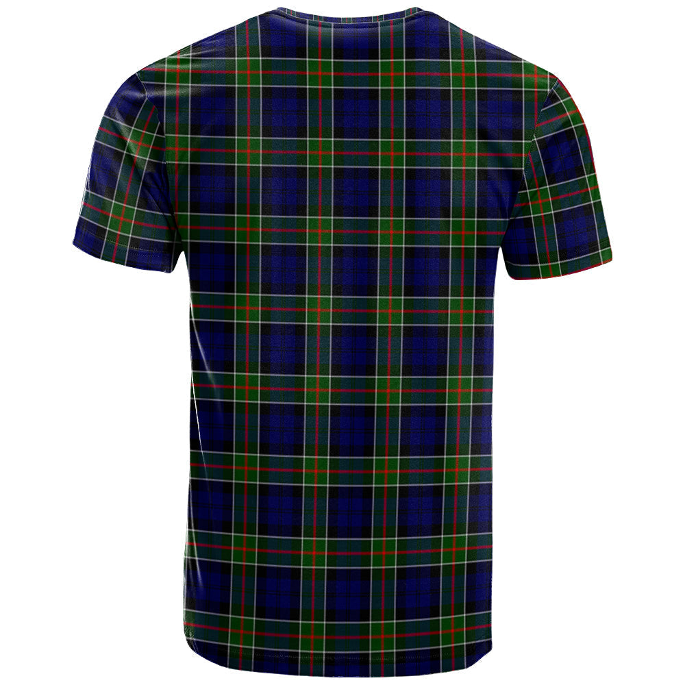 Printivon Colquhoun Modern Clan DNA In Me Tartan Crest T Shirt