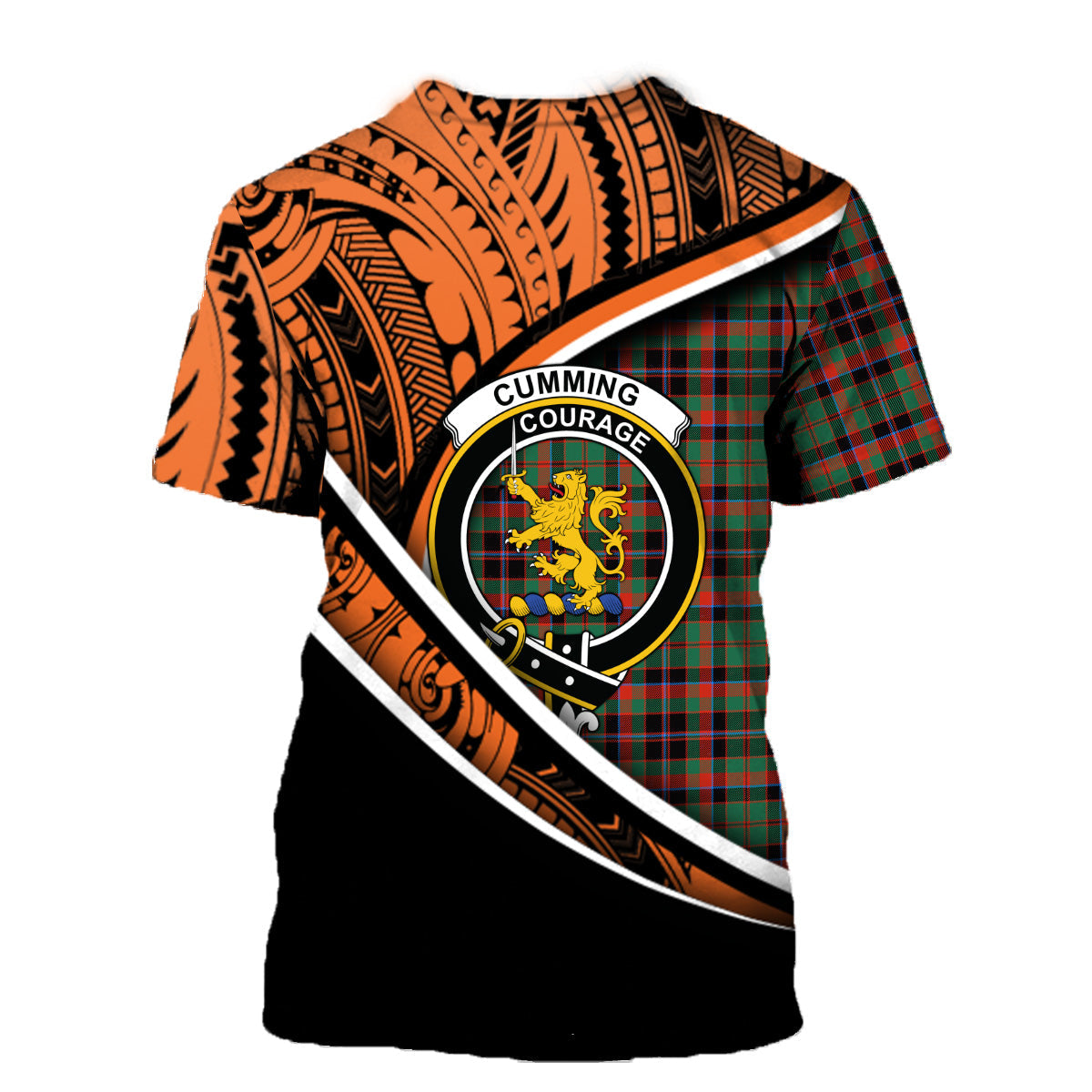Printivon Cumming Comyn Buchan T Shirt Pattern Polynesian