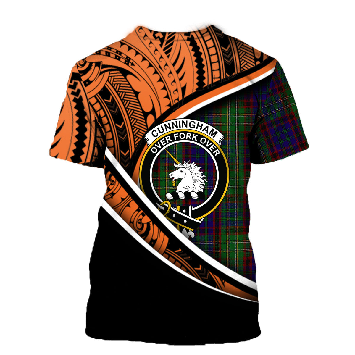 Printivon Cunningham Hunting Modern T Shirt Pattern Polynesian