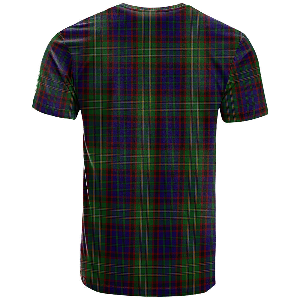 Printivon Cunningham Hunting Clan DNA In Me Tartan Crest T Shirt