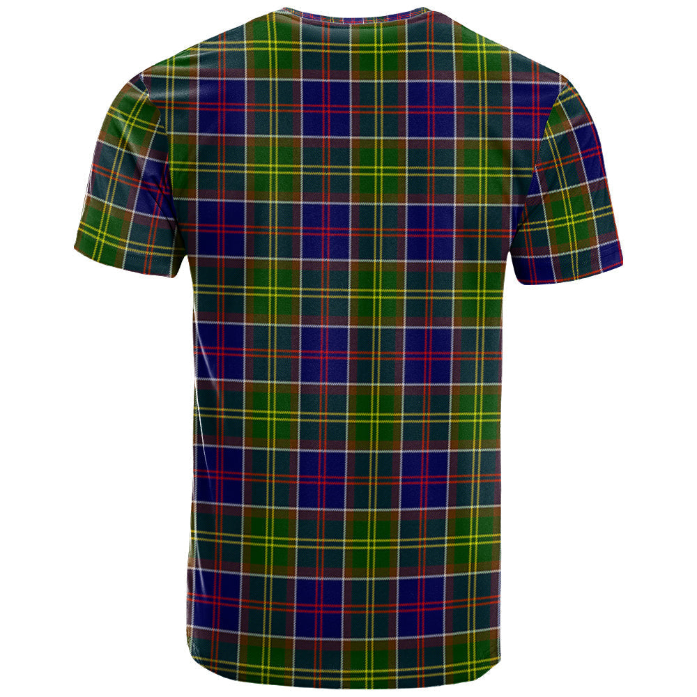 Printivon Dalrymple Clan DNA In Me Tartan Crest T Shirt