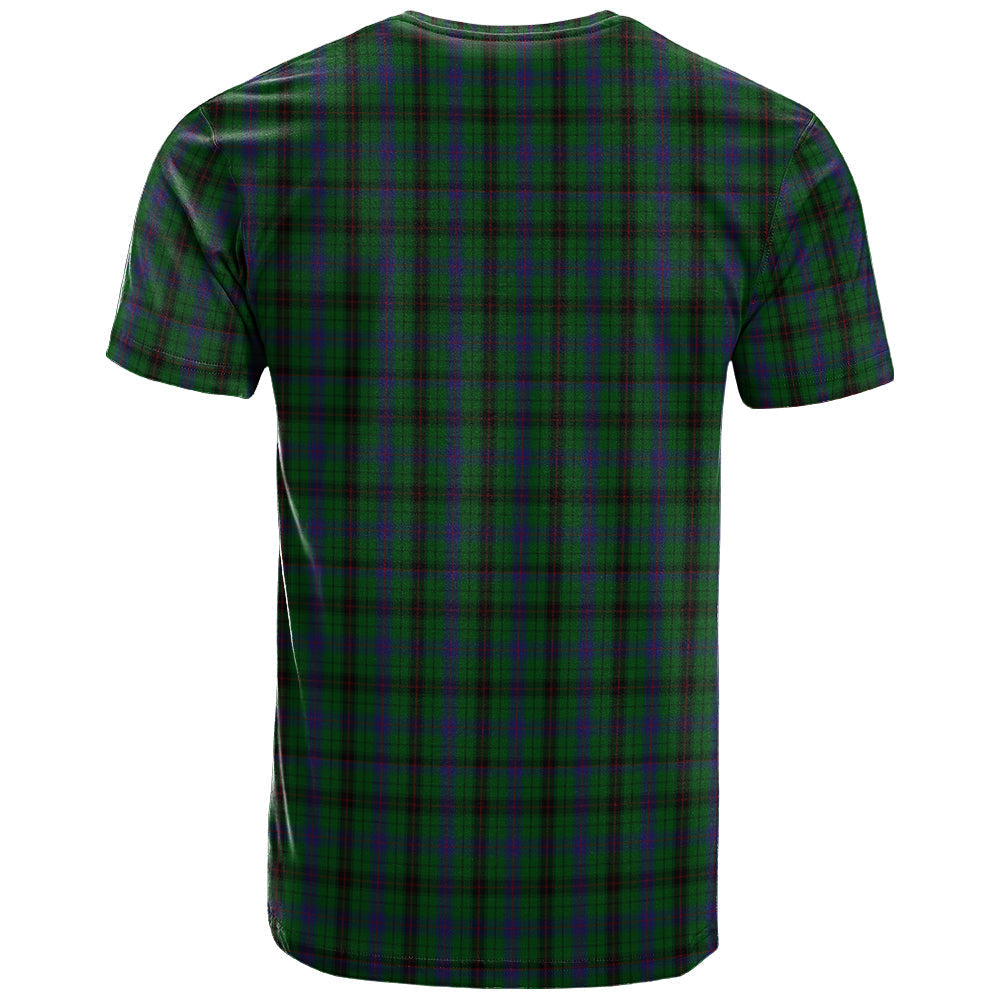 Printivon Davidson Clan DNA In Me Tartan Crest T Shirt