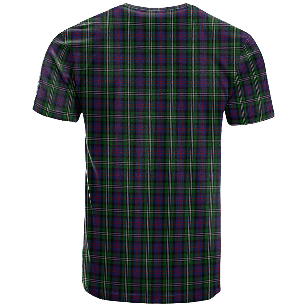 Printivon Davidson Double Clan DNA In Me Tartan Crest T Shirt