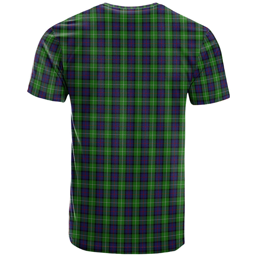 Printivon Davidson of Tulloch 02 Clan DNA In Me Tartan Crest T Shirt