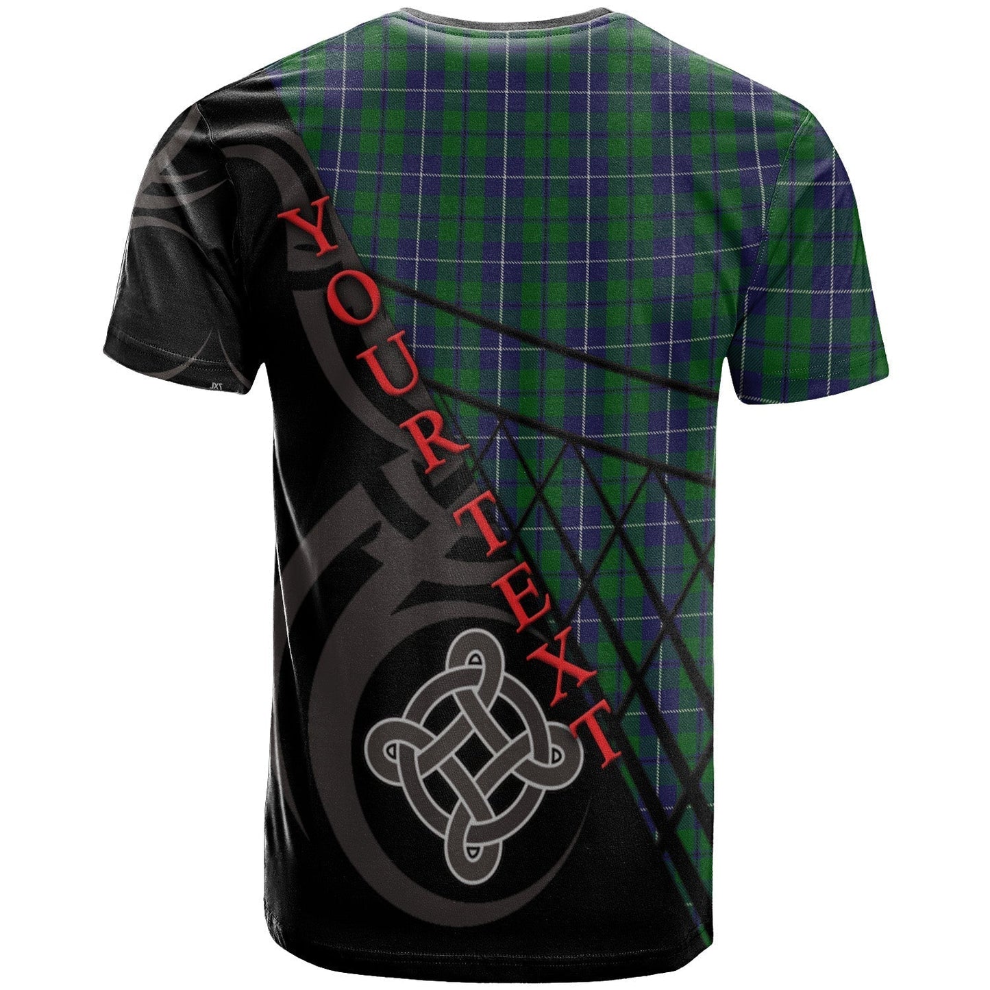 Printivon Douglas Green T Shirt Pattern Celtic
