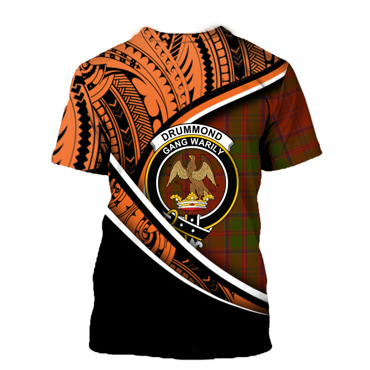 Printivon Drummond Clan T Shirt Pattern Polynesian