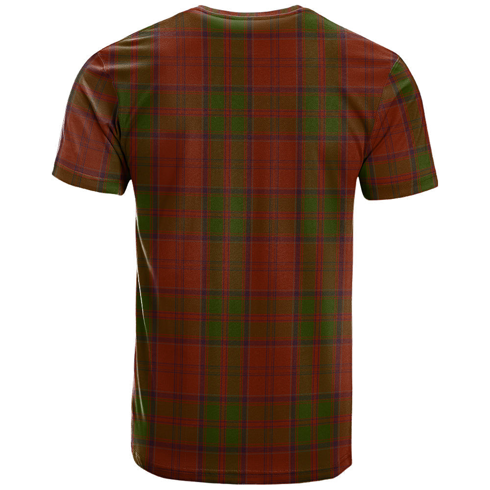 Printivon Drummond Clan Clan DNA In Me Tartan Crest T Shirt