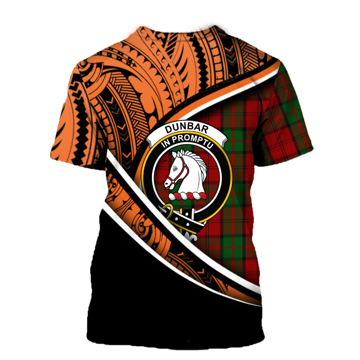 Printivon Dunbar of Pitgaveny T Shirt Pattern Polynesian