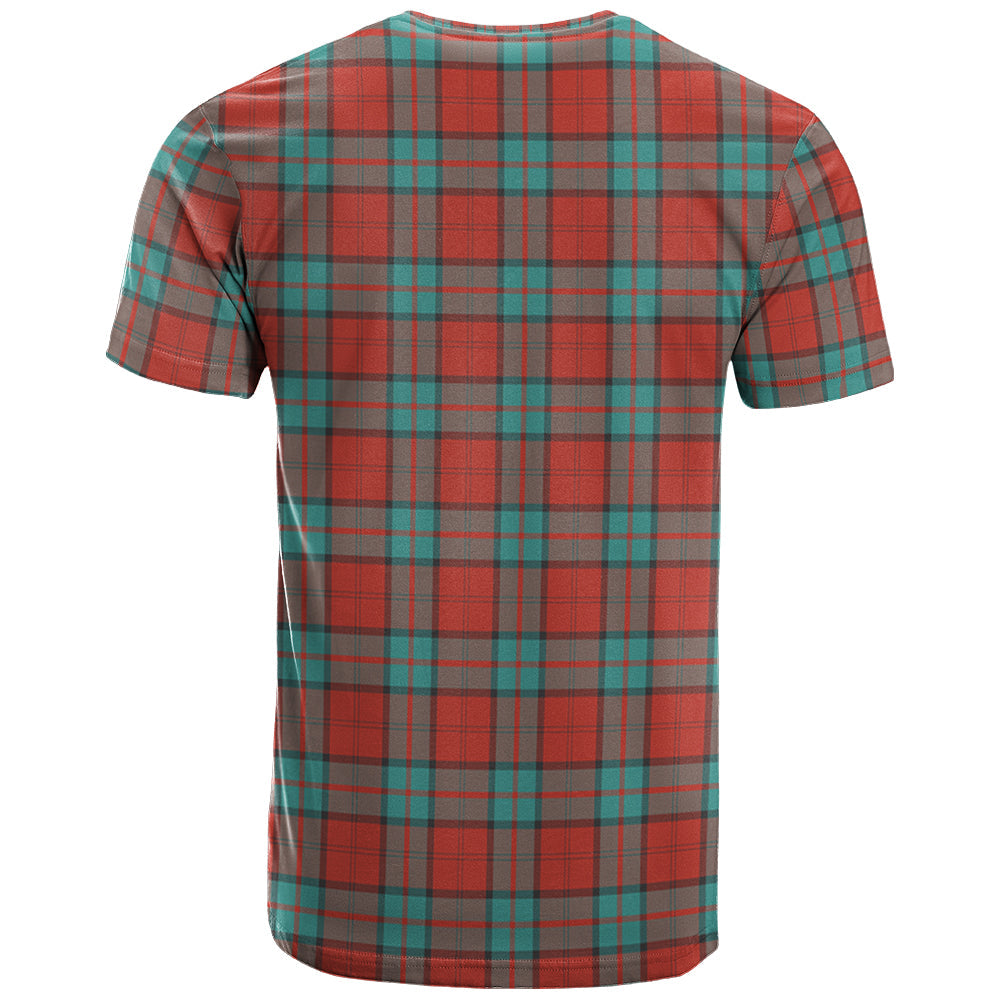Printivon Dunbar Ancient Clan DNA In Me Tartan Crest T Shirt