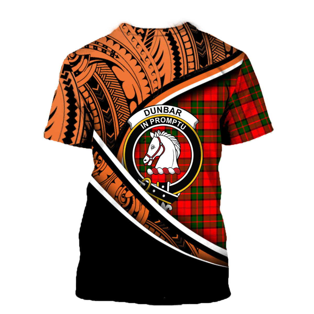 Printivon Dunbar Hunting T Shirt Pattern Polynesian