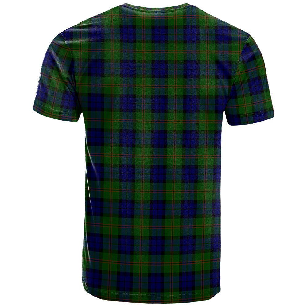 Printivon Dundas Modern Clan DNA In Me Tartan Crest T Shirt
