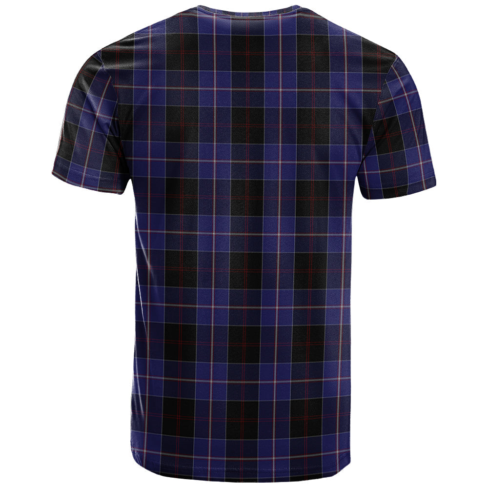 Printivon Dunlop Clan DNA In Me Tartan Crest T Shirt