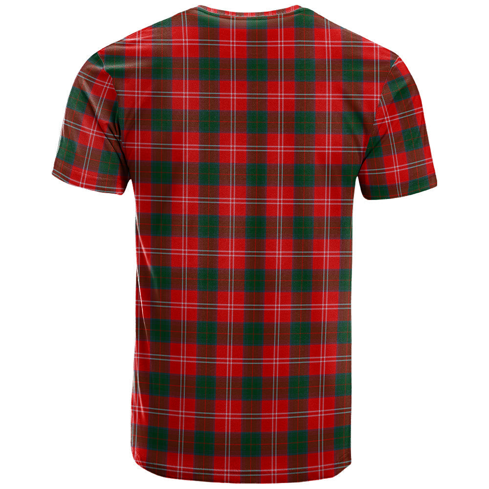 Printivon Fenton Clan DNA In Me Tartan Crest T Shirt