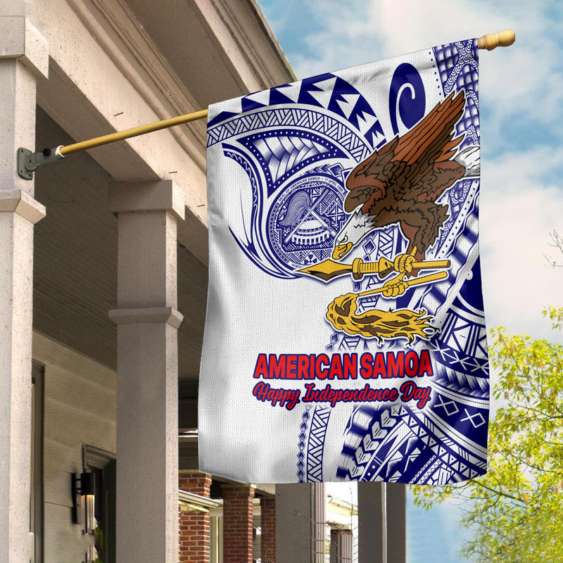 American Samoa Independence Day Flag Simple Style