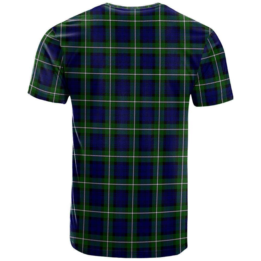 Printivon Forbes Modern Clan DNA In Me Tartan Crest T Shirt