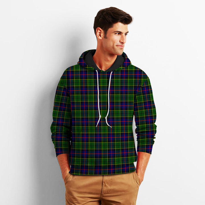 Printivon Forsyth Modern Tartan Pullover Hoodie